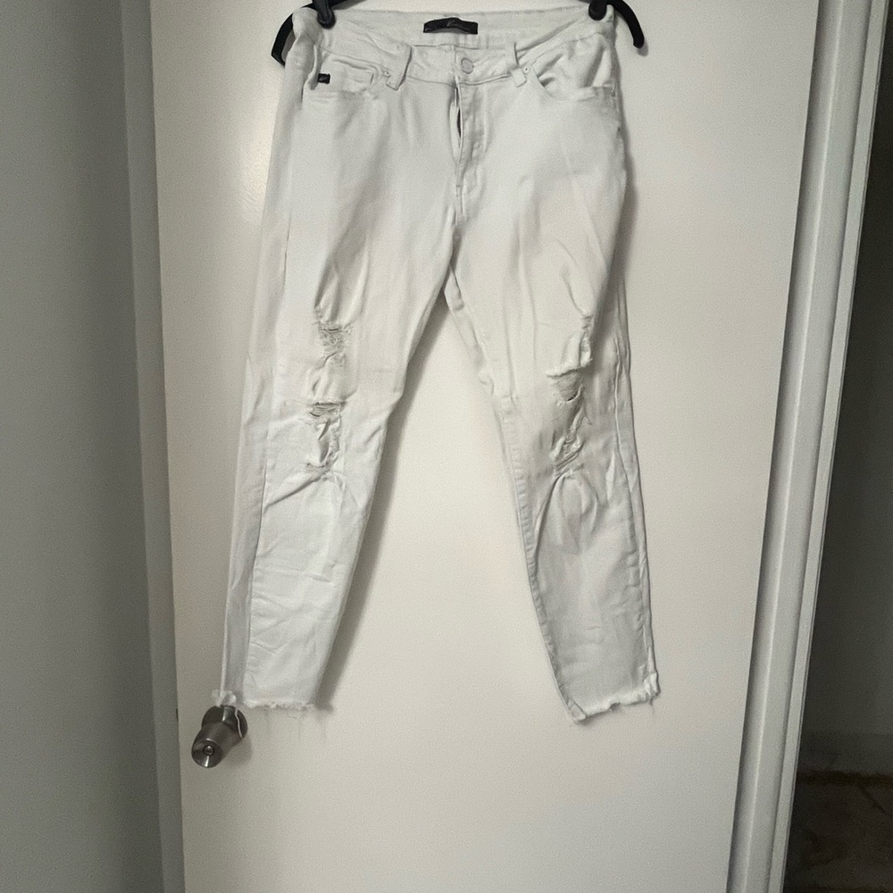 KanCan Crisp White Denim
